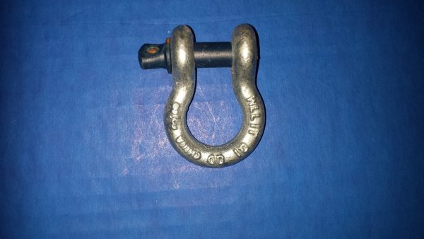 ANCHOR SAVER CROWN EYE  3/8" Galv Shackle - Image 2