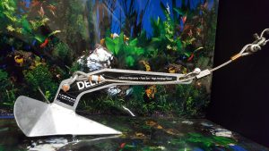 Delta plow 9 pound galv. with anchor saver combo