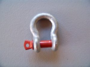 5/16 Galvanized shackle